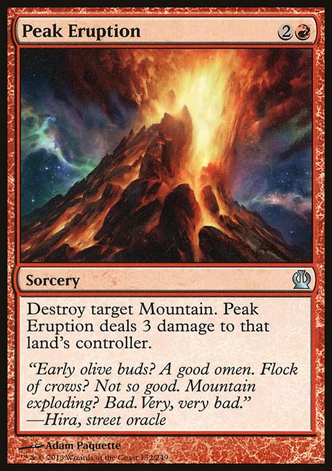 Peak Eruption